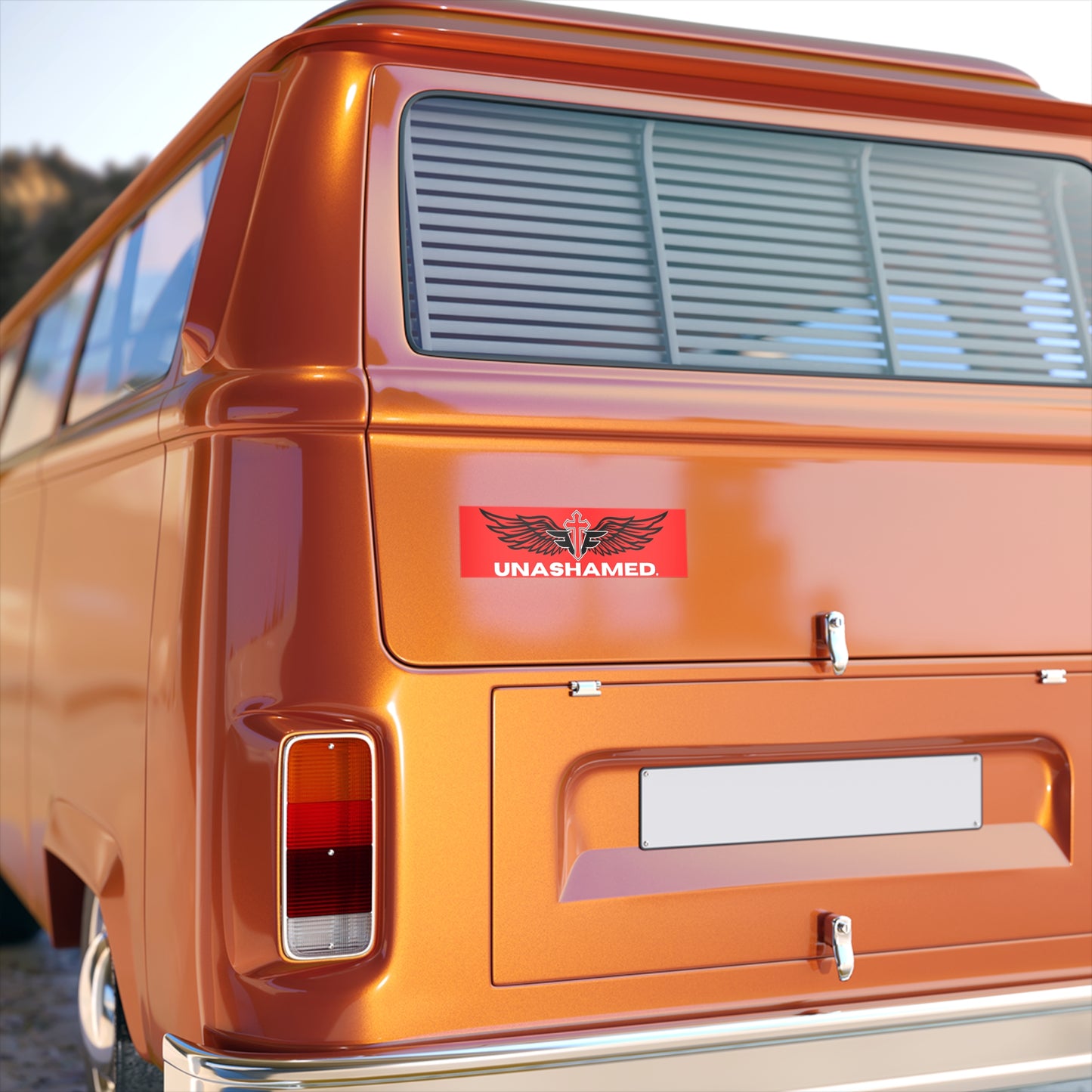 FTF Unashamed Bumper Sticker