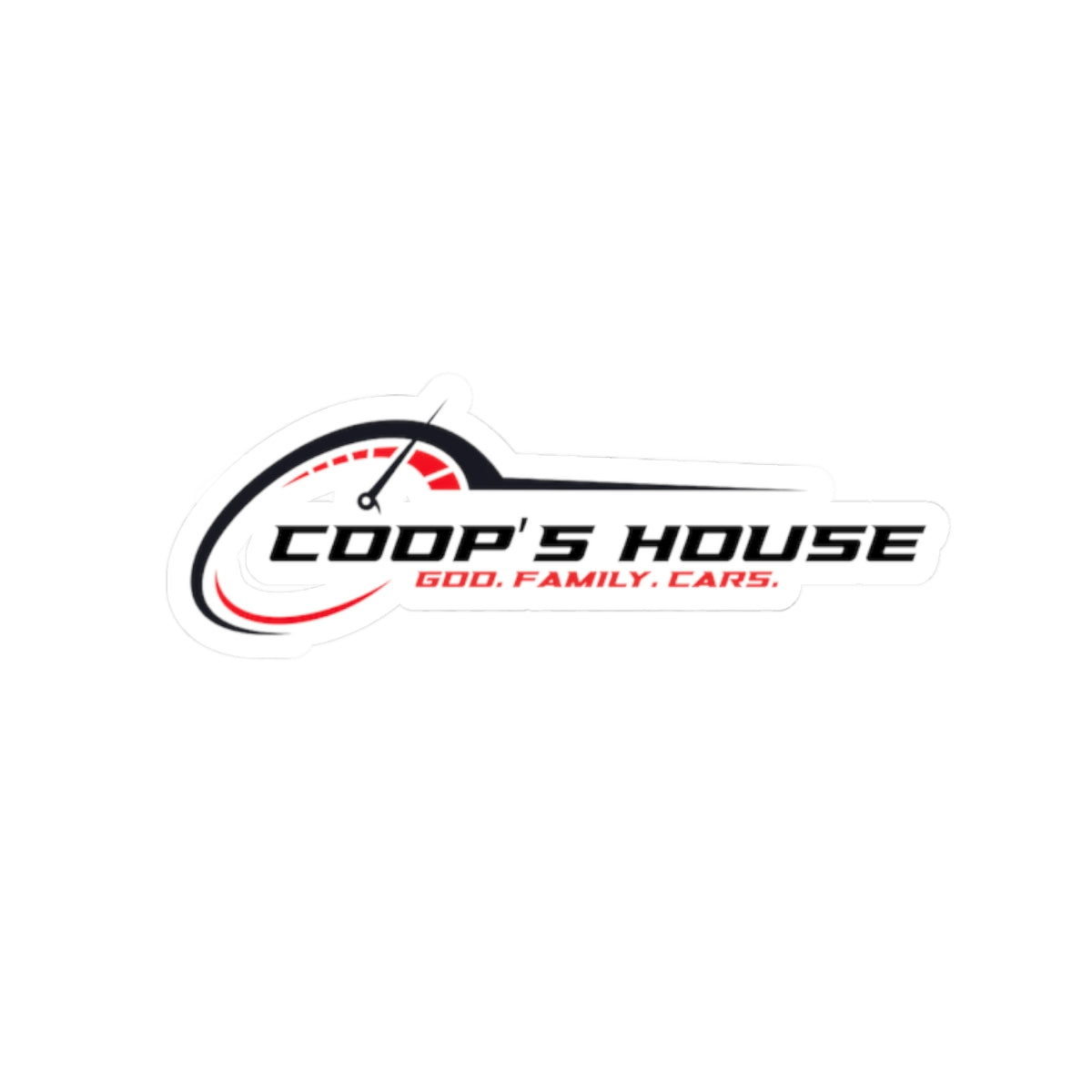 Coop's House RPM Sticker